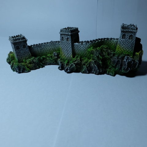 Tượng Vạn Lý Trường Thành Trang Trí Hồ Thủy Sinh – Điểm Nhấn Cổ Kính Cho Thủy Cảnh Thêm Sinh Động