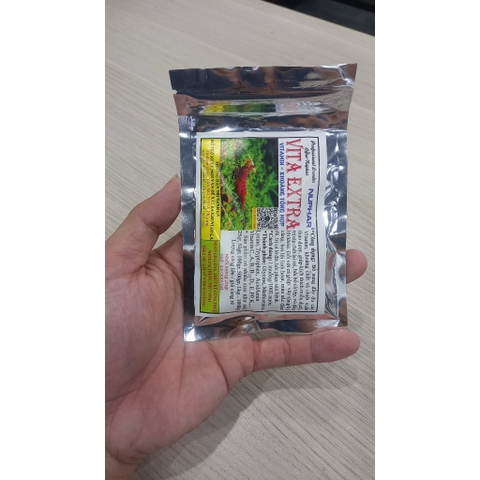 VITAMIN TĂNG CƯỜNG CHO CÁ TÉP NUPHAR VITA EXTRA GÓI 25GRAM