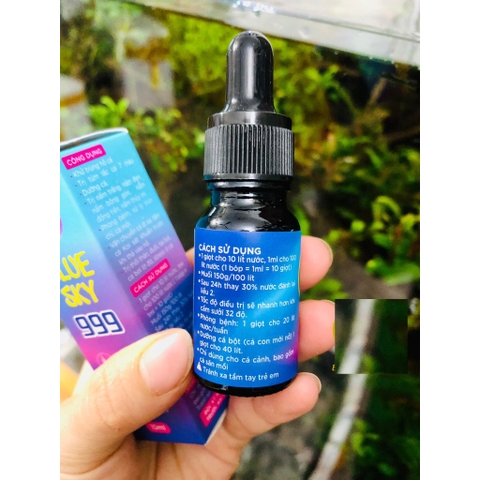 BLUE SKY 999 10ml/100ml Xử Lý Túm Lắc Cá, Các Loại Nấm Cho Mọi Loại Cá Cảnh