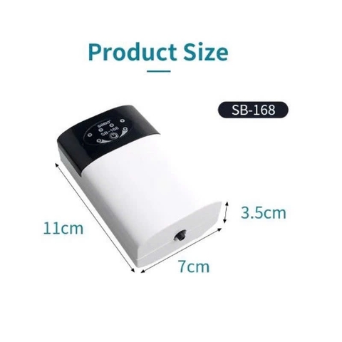 MÁY SỦI OXY TÍCH ĐIỆN SOBO 168 / 268 SIÊU ÊM – GIẢI PHÁP DỰ PHÒNG OXY CHO HỒ CÁ