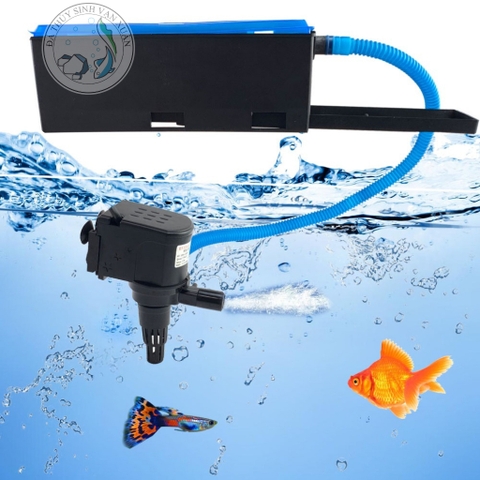 Bộ Máy Bơm Lọc Nước RS388 – Máy Lọc Hồ Cá Mini, Hút Cặn, Tạo Dòng Nước Cho Hồ Cá Cảnh