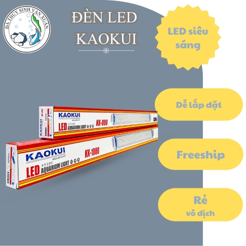 Đèn LED Thủy Sinh Kaokui KK-800 / KK-1000 WRGB 6 Dãy - Đèn Hồ Cá, Hồ Thủy Sinh 3 Chế Độ Màu 10.000K