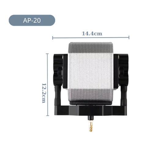Máy Sủi Oxy Resun AP-20 / AP-30 / AP-50 Sục Khí Hồ Cá, Hồ Thủy Sinh, Nuôi Cá Tôm Tép