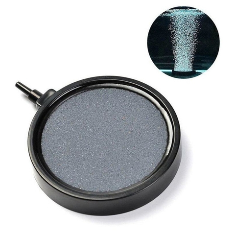 Đĩa Sủi Oxy Siêu Mịn Hiệu Bonetar B024 Viền Nhựa, Tạo Bọt Khí Nano Tăng Oxy Hòa Tan Cho Hồ Cá 10cm , 20cm