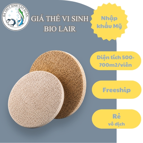 Vật Liệu Lọc Cao Cấp Gốm Nano Bio Lair – Giá Thể Vi Sinh Siêu Xốp Diện Tích Bề Mặt Lớn
