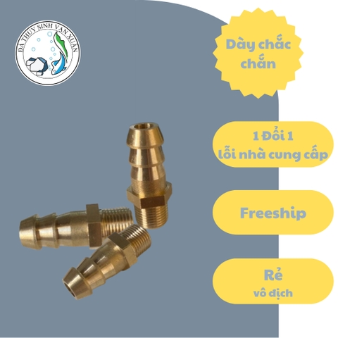 Ren Đồng Thau Nối Dây, Thay Thế Máy Sủi Oxy Hailea DCO-907 Chính Hãng Bền Bỉ Chống Rò Khí