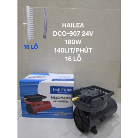 Ren Đồng Thau Nối Dây, Thay Thế Máy Sủi Oxy Hailea DCO-907 Chính Hãng Bền Bỉ Chống Rò Khí