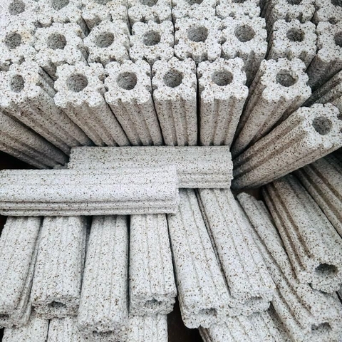 [ Combo HOT ] Sứ Thanh Muối Tiêu, Mai Vàng  Đa Giác 8 Rãnh Size Lớn 15x4cm Vật Liệu Lọc Bể Cá, Hồ Cá