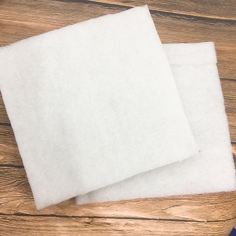 Bông Lọc Nước Trắng 50x50cm  Lọc Cặn Bẩn, Làm Trong Nước Cho Bể Cá, Hồ Cá Cảnh, Hồ Thủy Sinh