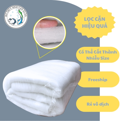 1Kg Bông Gòn Lọc Nước Hồ Cá, Bông Lọc Nước, Bông Lọc Bể Cá Làm Trong Nước