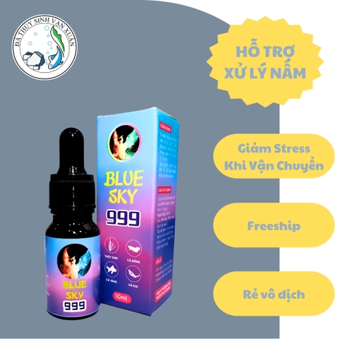 BLUE SKY 999 10ml/100ml Xử Lý Túm Lắc Cá, Các Loại Nấm Cho Mọi Loại Cá Cảnh