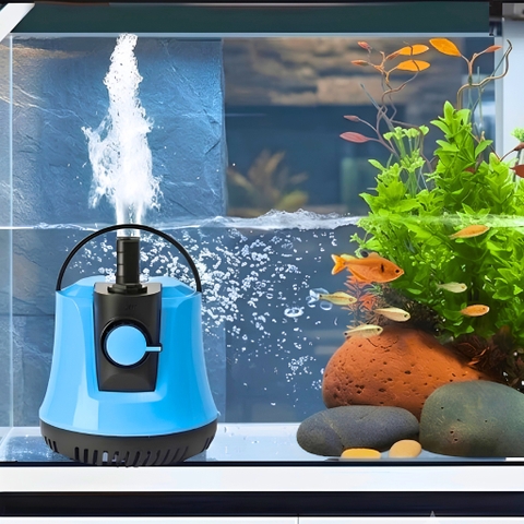 Máy Bơm Chìm Hút Cặn Đáy Bể Cá HSBAO X-2000 X-2500 X-3200 X-4000 X-5000 Cho Hồ Cá Cảnh, Hồ Thủy Sinh
