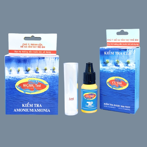 [COMBO TIẾT KIỆM] Bộ Test Nước Hồ Cá Thủy Phước 3in1 | Kiểm Tra Clo, Amoniac & Oxy | Tiện Lợi , Dễ Dùng