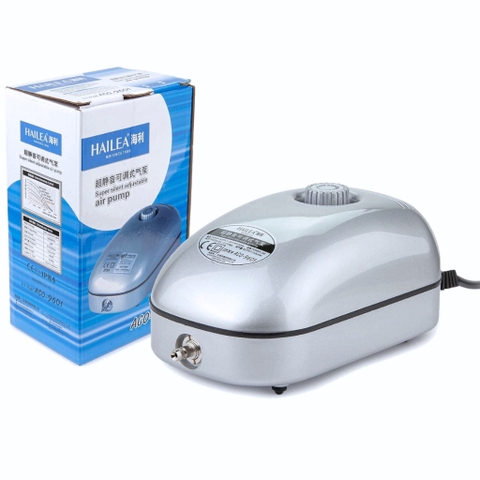 [TẶNG DÂY OXY & ĐÁ SỦI] Máy Sủi Khí Oxy Hailea ACO 9601 | Hailea ACO 9602 | 1 Vòi , 2 Vòi Sủi Khí Siêu Êm Cho Hồ Cá