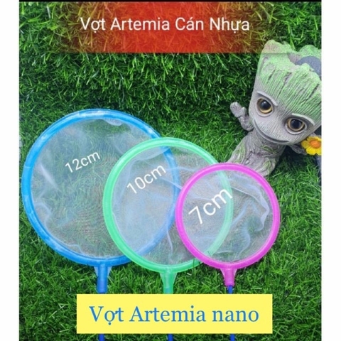 Vợt Tròn Vớt Artemia, Bobo, Cá Con - Vợt Nano Mịn Và Mỏng