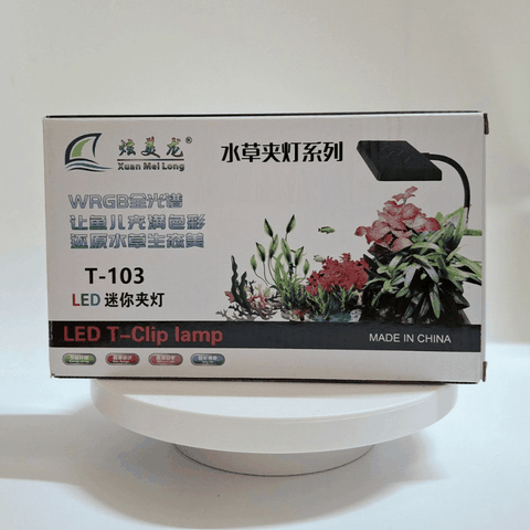 Đèn Led Kẹp Hãng XuanMeiLong XML T102 T103 Đỏ Cá Không Đỏ Nước, Giúp Cây Quang Hợp