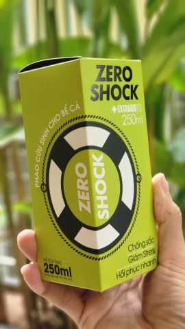 Extra Bio ZERO SHOCK 125, 250ml - Chống sốc, hồi phục nhanh cho cá cảnh