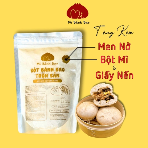 BỘT MÌ NGUYÊN CÁM pha sẵn 540gram