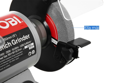 Máy mài hai đá Ryobi HBG-6E 250W