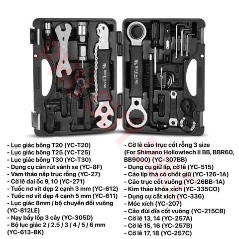Bộ đồ nghề BIKE HAND YC-721 22 món