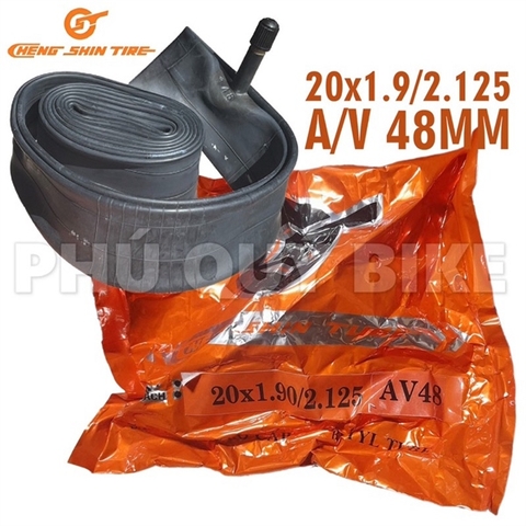 Ruột Cheng Shin 20x1.9/2.125 (500) Van Xe Máy 48mm A/V (VAT)