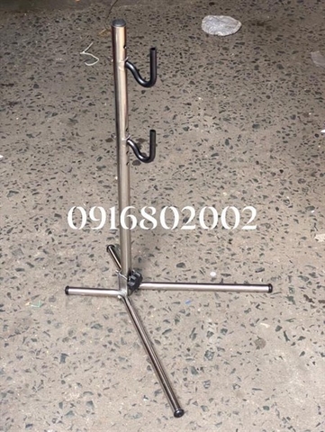 CHỐNG DỰNG XE KIỂU L INOX LOẠI 1
