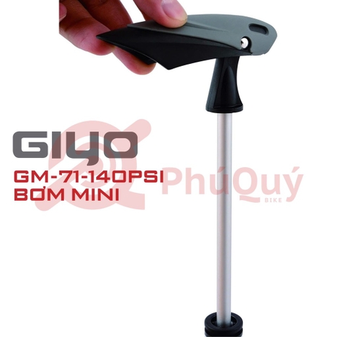 Bơm GIYO GM-71 Vĩ Có Đồng Hồ 140PSI