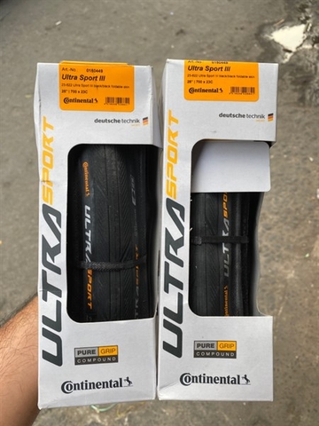 Vỏ Gấp 700x23c Continental Ultra Sport III Có Hộp