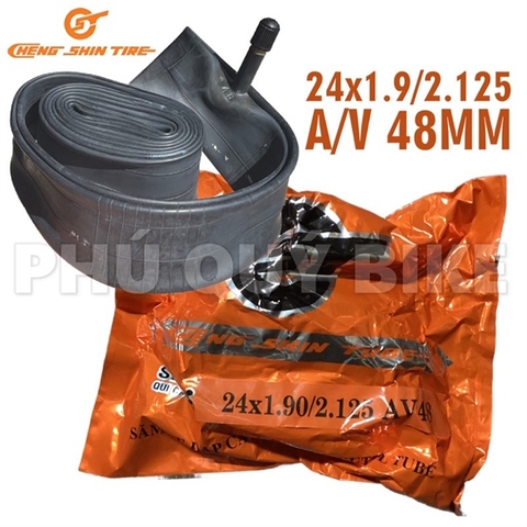 Ruột Cheng Shin 24x1.9/2.125 (580) Van Xe Máy 48mm A/V (VAT)