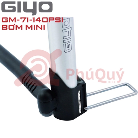Bơm GIYO GM-71 Vĩ Có Đồng Hồ 140PSI