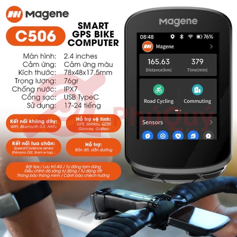 Đồng Hồ Magene C506 GPS Thông Minh