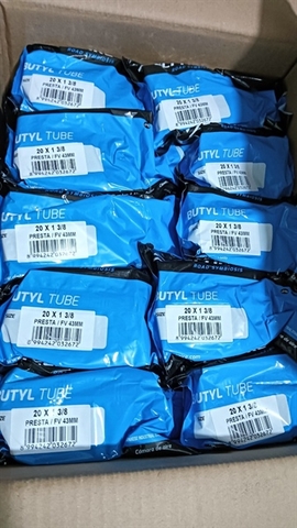 Ruột xe đạp Deli Tire 20 x 1-3/8 van xe đạp 43mm F/V (VAT)
