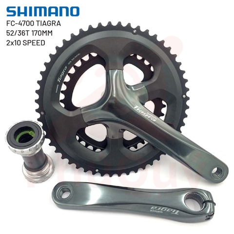 DĨA SHIMANO TIAGRA FC-4700 KÈM BB 52-36T