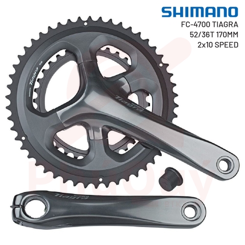 DĨA SHIMANO TIAGRA FC-4700 KÈM BB 52-36T