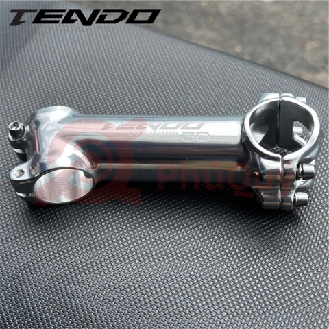 Pô tăng TENDO 31.8 x 110mm Nhôm Bạc Nghiêng 17 Độ PT02