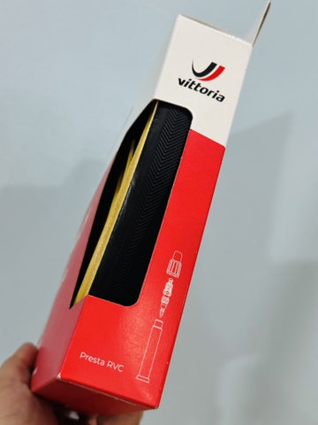 Vỏ Bozo Vittoria Tubular Rally 700x25c Van 43mm Tháo Được Kim Vòi