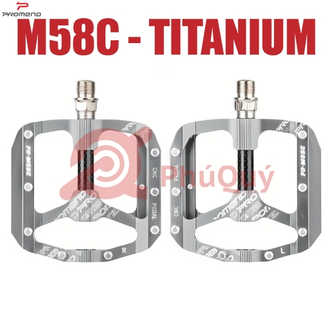 Pedal Bạc Đạn PROMEND M58C ĐEN