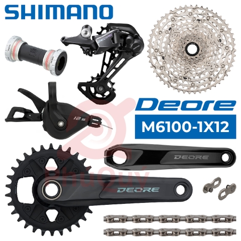 Group SHIMANO M6100 Deore 12 Speed 6 Món ( Dĩa 30T 170mm )