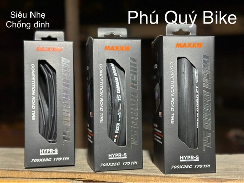 Vỏ gấp Maxxis 700x25c High Road SL Taiwan chính hãng hàng hộp (VAT)