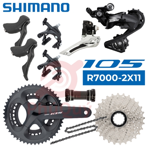Group SHIMANO R7000 105 Full 7 Món Kèm BB (Dĩa 50-34T Líp 11-28T)
