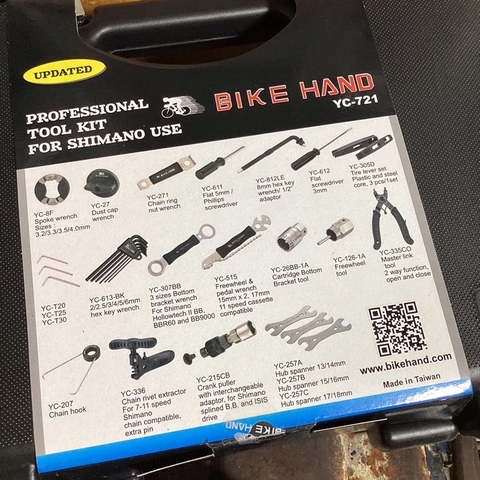 Bộ đồ nghề BIKE HAND YC-721 22 món