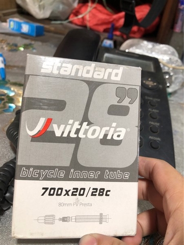 Ruột BUTYL 700c Vittoria Van Pháp 80mm F/V