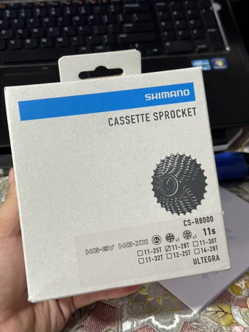 Líp R8000 11 SHIMANO11-28T Hàng Hộp