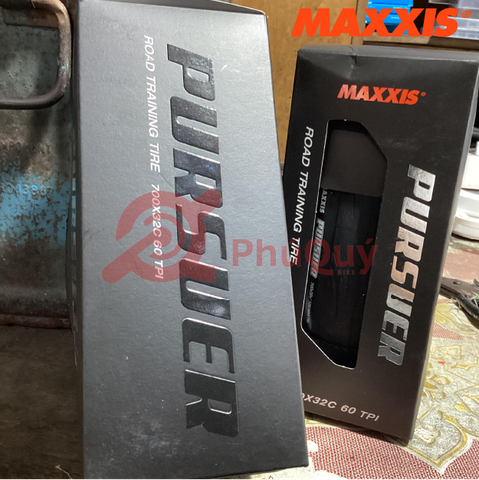 Vỏ gấp Maxxis 700x32c Pursuer trơn không talon (VAT)