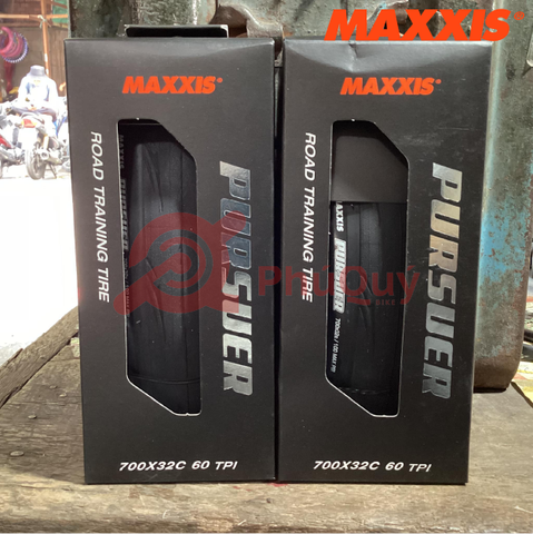 Vỏ gấp Maxxis 700x32c Pursuer trơn không talon (VAT)