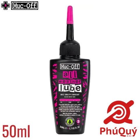 Nhớt Xe Đạp Muc Off All Weather Phù Hợp Mọi Thời Tiết - MUC-OFF ALL WEATHER LUBE 50ML