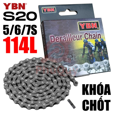 SÊN YBN S20 DÙNG 5-6-7 TÔC ĐỘ 114L