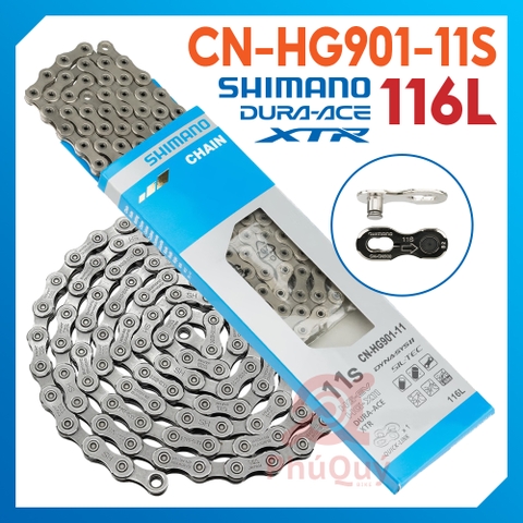 SÊN 11 SHIMANO DURAC-ACE CN HG 901 116L HÀNG HỘP