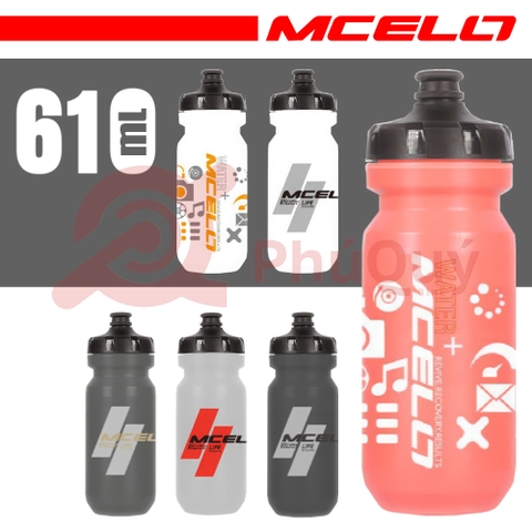 BÌNH NƯƠC NHỰA MCELO 610ML