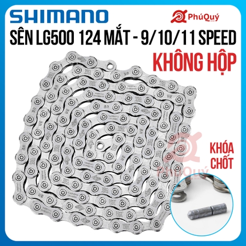 Sên SHIMANO LG500 Không Hộp 124L  9/10/11